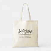 Savasana Yoga Tasche (Rückseite)