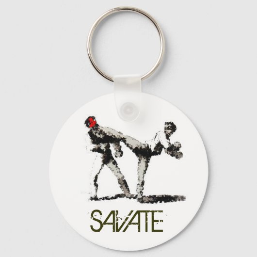 SAVATE-Eindruck Schlüsselanhänger (Vorderseite)
