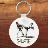 SAVATE-Eindruck Schlüsselanhänger (Vorderseite)