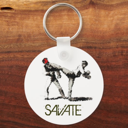 SAVATE-Eindruck Schlüsselanhänger (Vorderseite)