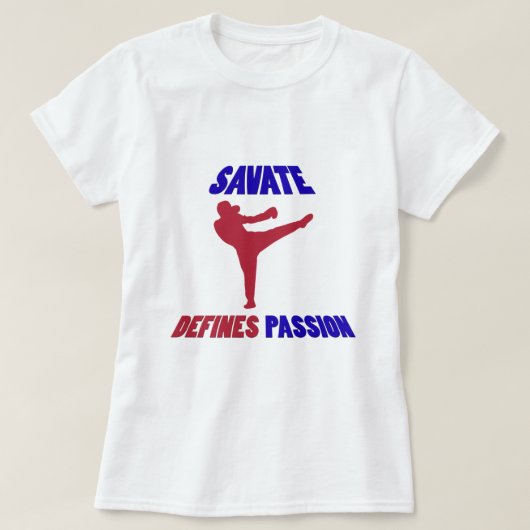 savate Entwurf T-Shirt (Design vorne)