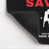 Savate Französisches Kickboxen Savate-Kämpfer Mousepad (Ecke)