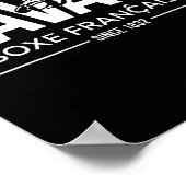 Savate Instructor French Martial Arts Kickboxing _ Poster (Ecke)
