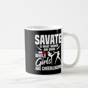 Savate Kampfsportschule Training Boxen Savate  Kaffeetasse