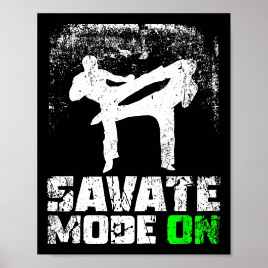 Savate-Modus aktiviert Poster (Vorne)