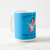 Save A Girl From Drowning Mug Kaffeetasse (Vorderseite Links)