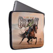 Save A Horse; Ride A Cowboy | 15" Laptopschutzhülle (Vorne Rechts)