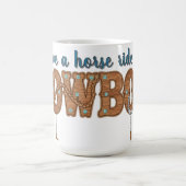 save a horse ride a cowboy  kaffeetasse (Mittel)