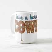 save a horse ride a cowboy  kaffeetasse (Vorderseite Links)
