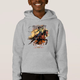 Save A Horse; Ride A Cowboy | Kids Hoodie