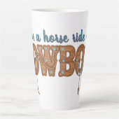 save a horse ride a cowboy  milchtasse (Vorderseite)