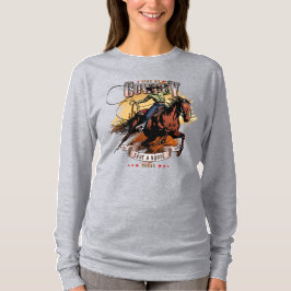 Save A Horse; Ride A Cowboy | Women Long Sleeve T-Shirt