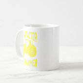 Save A Tractor Ride A Farmer Farming Tractors Farm Kaffeetasse (Vorderseite Links)