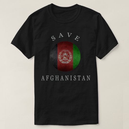 Save Afghanistan T-Shirt (Design vorne)