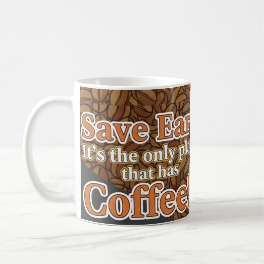Save Coffee!! Kaffeetasse (Links)