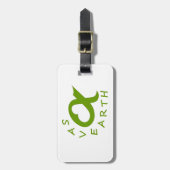 Save Earth Planet Gepäckanhänger (Vorderseite vertikal)
