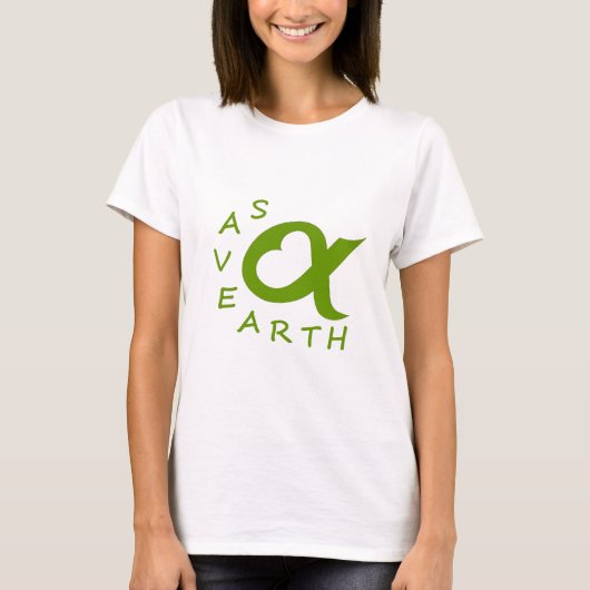 Save Earth Planet T-Shirt (Vorderseite)