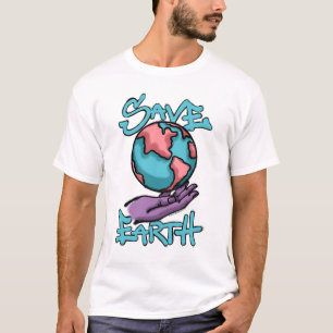 Save Earth Streetwear T-Shirt