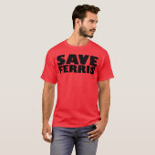 Save Ferris 70er Junge T-Shirt (Vorne ganz)