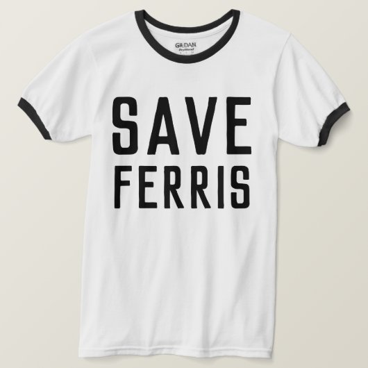 SAVE FERRIS T-Shirt (Design vorne)