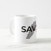 Save Libanon Mugg Kaffeetasse (Vorderseite Links)