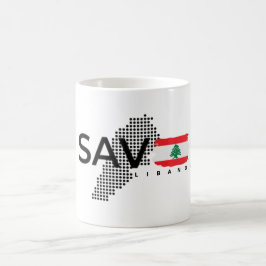 Save Libanon Mugg Kaffeetasse