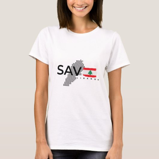 Save Libanon T-Shirt (Vorderseite)