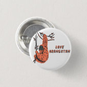 Save Orangutan Explorer | Kids Outdoor Award Button (Vorne & Hinten)