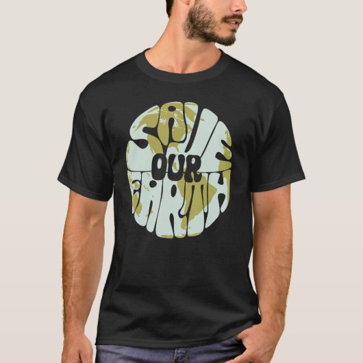 Save our Earth Climate Change 2 T-Shirt (Vorderseite)