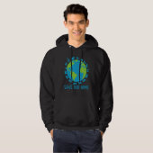 Save Our Home Animals Wildlife Conservation Earth  Hoodie (Vorne ganz)