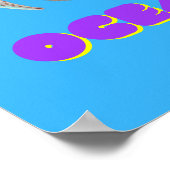 Save Our Ocean Turtle Poster (Ecke)