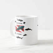 Save Our Oceans - Mug Kaffeetasse (Vorderseite Links)