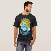 Save Our Planet Sea Animal Ocean Saying T-Shirt (Vorne ganz)