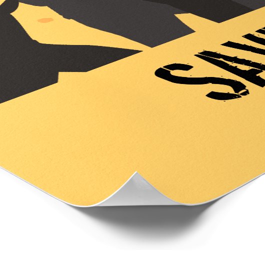 Save Palestine Poster (Ecke)