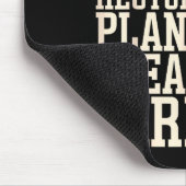 Save Rescue Recycle Plant Clean Care  Mousepad (Ecke)