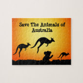 Save The Animals of Australia Puzzle (Horizontal)