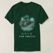 Save The Arctic Whale T-Shirt (Design vorne)