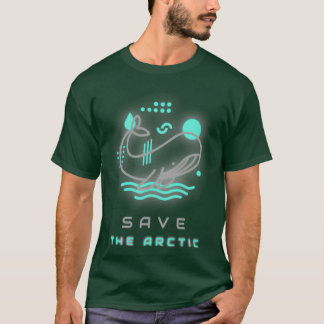 Save The Arctic Whale T-Shirt