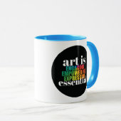 Save the Arts Mug Tasse (VorderseiteRechts)