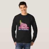 Save The Axolotls Kids Men Women  Salamander T-Shirt (Vorne ganz)