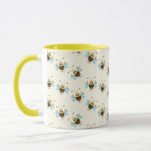 Save the Bees Inspirational Bee Honey Lover Gift  Tasse (Links)