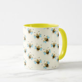 Save the Bees Inspirational Bee Honey Lover Gift  Tasse (VorderseiteRechts)