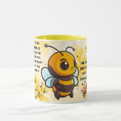 Save the Bees Inspirational Bee Honey Lover Gift  Tasse (Zentrum)