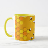 Save the Bees Inspirational Bee Honey Lover Gift Tasse (Links)