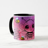 Save the Bees Inspirational Bee Honey Lover Gift Tasse (Vorderseite Links)