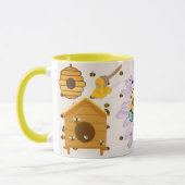 Save the Bees Inspirational Bee Honey Lover Gift Tasse (Links)