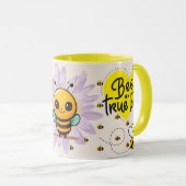 Save the Bees Inspirational Bee Honey Lover Gift  Tasse (VorderseiteRechts)