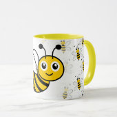 Save the Bees Inspirational Bee Honey Lover Gift Tasse (VorderseiteRechts)