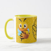 Save the Bees Inspirational Bee Honey Lover Gift Tasse (Links)