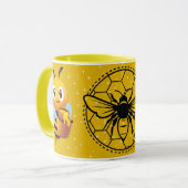 Save the Bees Inspirational Bee Honey Lover Gift Tasse (Vorderseite Links)